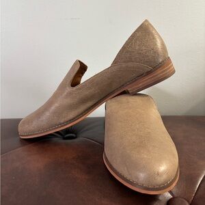 Lucky Brand Women's Brown Slip-On Loafers